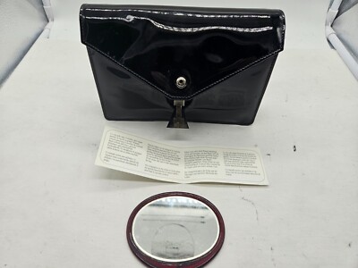 Stefano Bravo Made in Italy Black Patent Leather Bag w  display picture 2