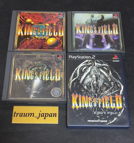 Kings Field 1 2 3 4 Spiele RPG Set PS1 PS2 Sony PlayStation NTSC-J JAPAN getestet - Bild 1 von 9
