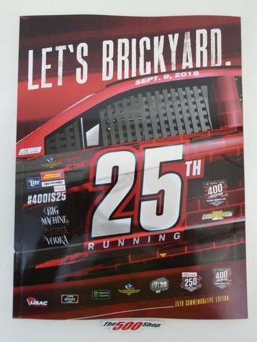 2018 Indianapolis 500 102nd Running Brickyard 400 25th Annual Collector Program - Picture 8 of 18