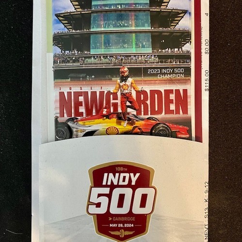 (8) 2024 Indianapolis Indy 500 Race Tickets NEVT + (2) Parking Passes