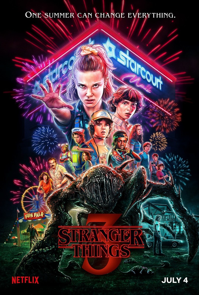 Stranger Things ポスター Stranger Things Poster Wall Art Home Decor Photo Prints 16x24