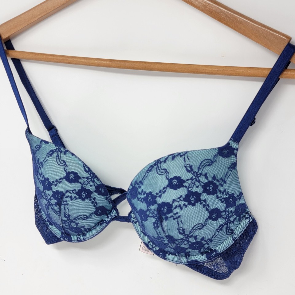 Soutien-gorge Victoria's Secret 32C Push Up - Pré-possédé Très Bon état - Noir