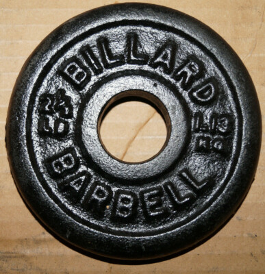Paire De Disques De Fonte Billard 5 Lb (10 Lb Total)