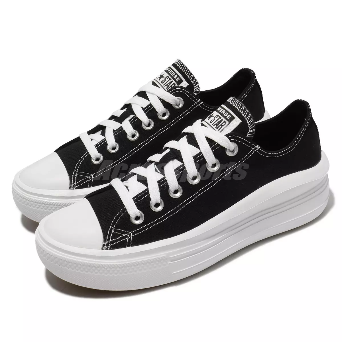 Tênis Converse All Star Chuck Taylor Move Low Branco os melhores preços