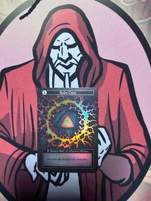Ruby Core β foil Sorcery TCG Sorcery Contested Realm TCG Beta Summer Ruby Core UNIQUE FOIL ! | eBay