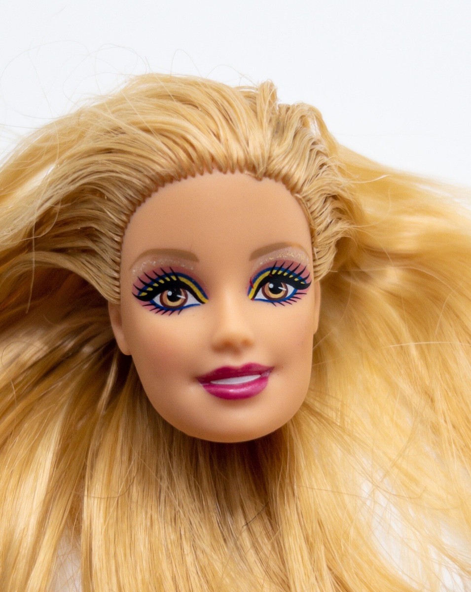 Mariposa And The Fairy Princess Barbie Doll Head Only (Read)