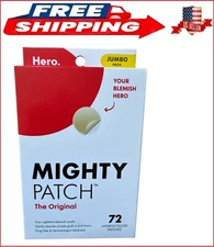 NEW Hero Cosmetics Mighty Patch Original Blemish Acne Treatment - 72 Ct