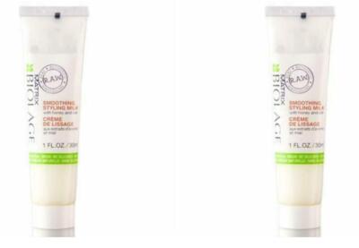 Pack Of 2 Matrix Biolage RAW Smoothing Styling Milk Size 1 Oz FREE SHIPPING