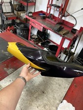 Kawasaki ZX6R Panel Tail Seat Rear J1 J2 2000-2002 YELLOW REAR FAIRING