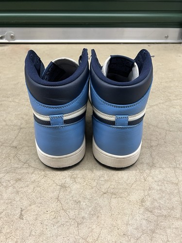 Jordan 1 Retro OG High Obsidian UNC 2019 Size 13 WORN 555088-140 Authentic - Picture 5 of 8