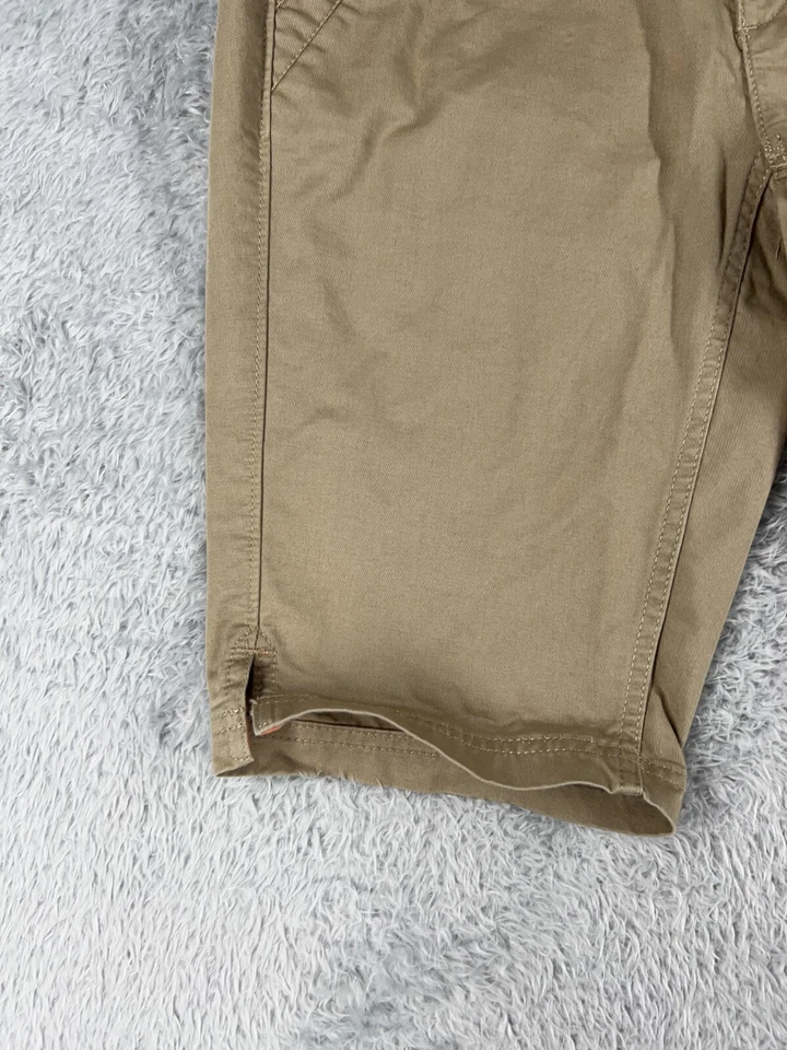 Pantalones Cortos The North Face Mujer 2 Beige Mezcla Algodón Chino Senderismo Camping 28x10 Foto 3 de 4