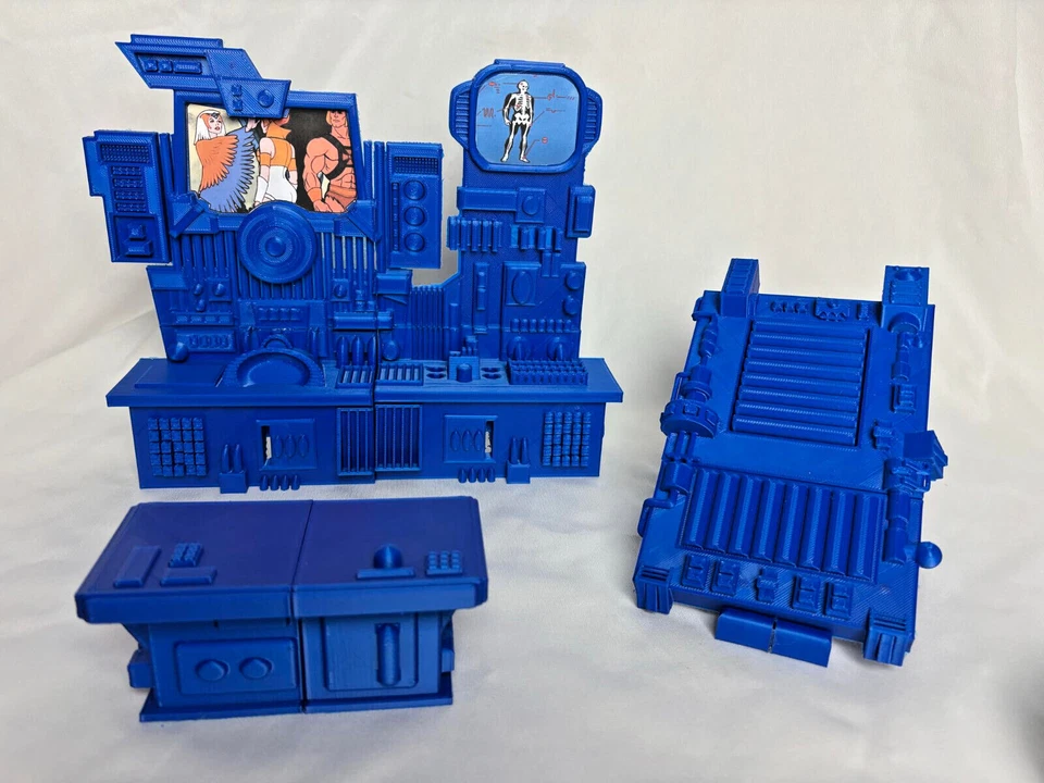 Motu Masters of the Universe Man-At-Arms Lab Set - Impreso en 3D Foto 2 de 4