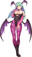 Morrigan Aensland Darkstalkers Weatherproof Anime Sticker 6" Car Decal S9