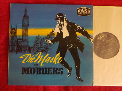 Die Maske des Mörders        rare prima Fass  LP