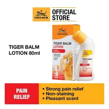 2 x Tiger Balm Lotion Strong Pain Relief 80ml exp 02/2025