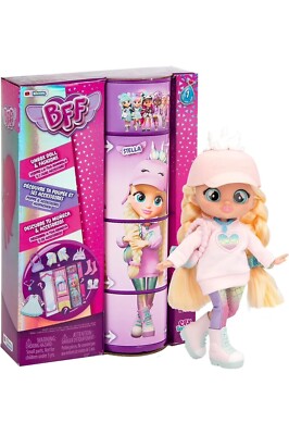 BFF BY CRY BABIES UNBOX DOLL & FASHIONS STELLA 8'' DOLL