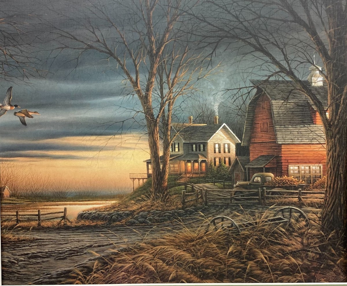 Autumn Terry Redlin Prints Autumn Evening By Terry Redlin, Signed And