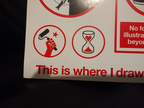 BANKSY - Exit Through the Gift Shop - DIY Sticker Set RARE - Picture 7 of 9