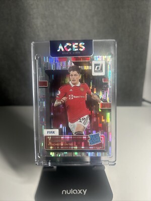 Alejandro Garnacho Rated Rookie Silver Foil /349 Donruss 2022-23 