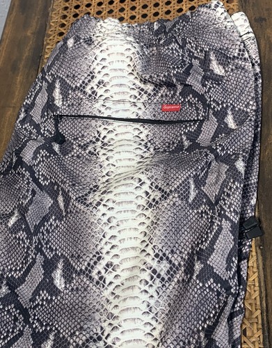 Supreme North Face Gray Black Snakeskin 