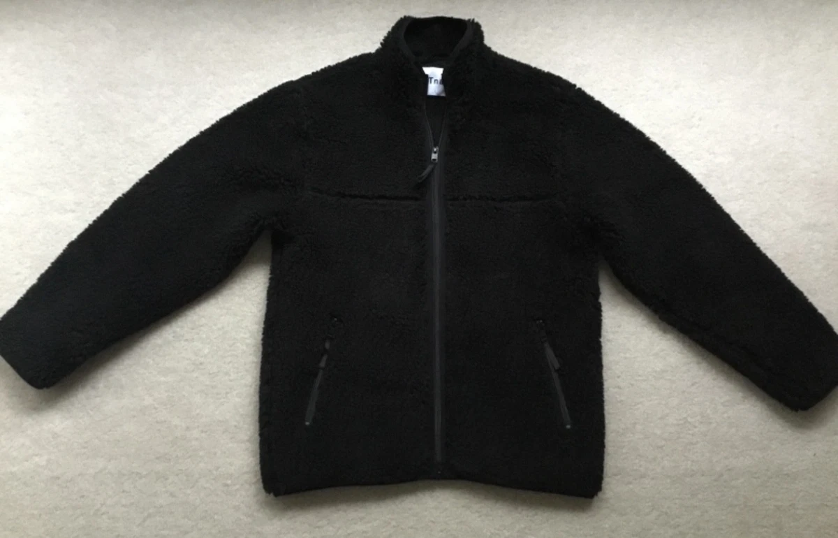 Tna sherpa fleece jacket clearance