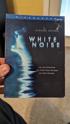 White Noise Widescreen DVD Slipcover (SLIPCOVER ONLY-NOTHING ELSE INCLUDED)