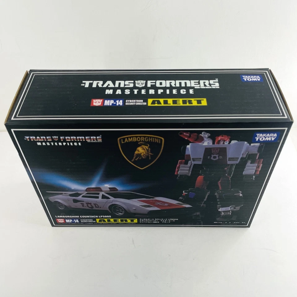 Figura de acción de alerta Transformers Masterpiece MP-14 Takara Tomy Toys - Caja abierta Foto 3 de 4