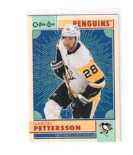 2022-23 O-Pee-Chee Retro Base Card # 251 Marcus Pettersson Pittsburgh Penguins