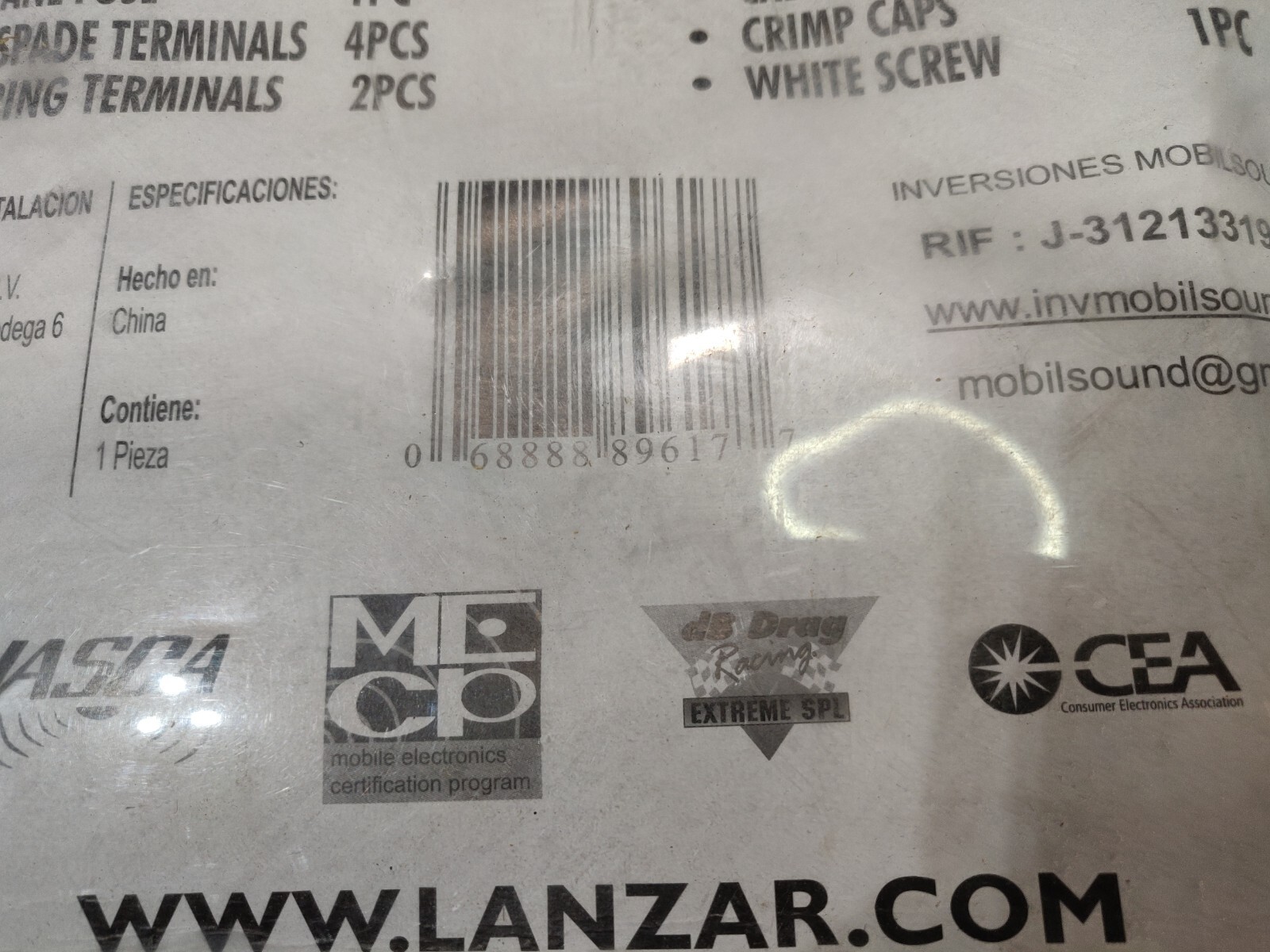 NEW IN PACKAGING!  Lanzar PROKIT0 Pro 5000 Watt Hook Up Kit (0 Gauge)