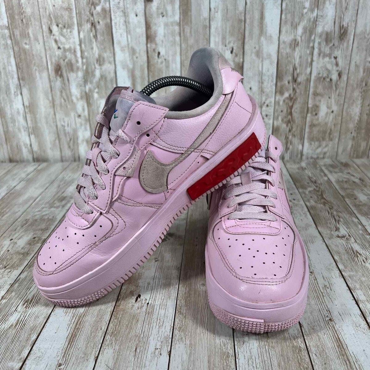 nike air force velour pink