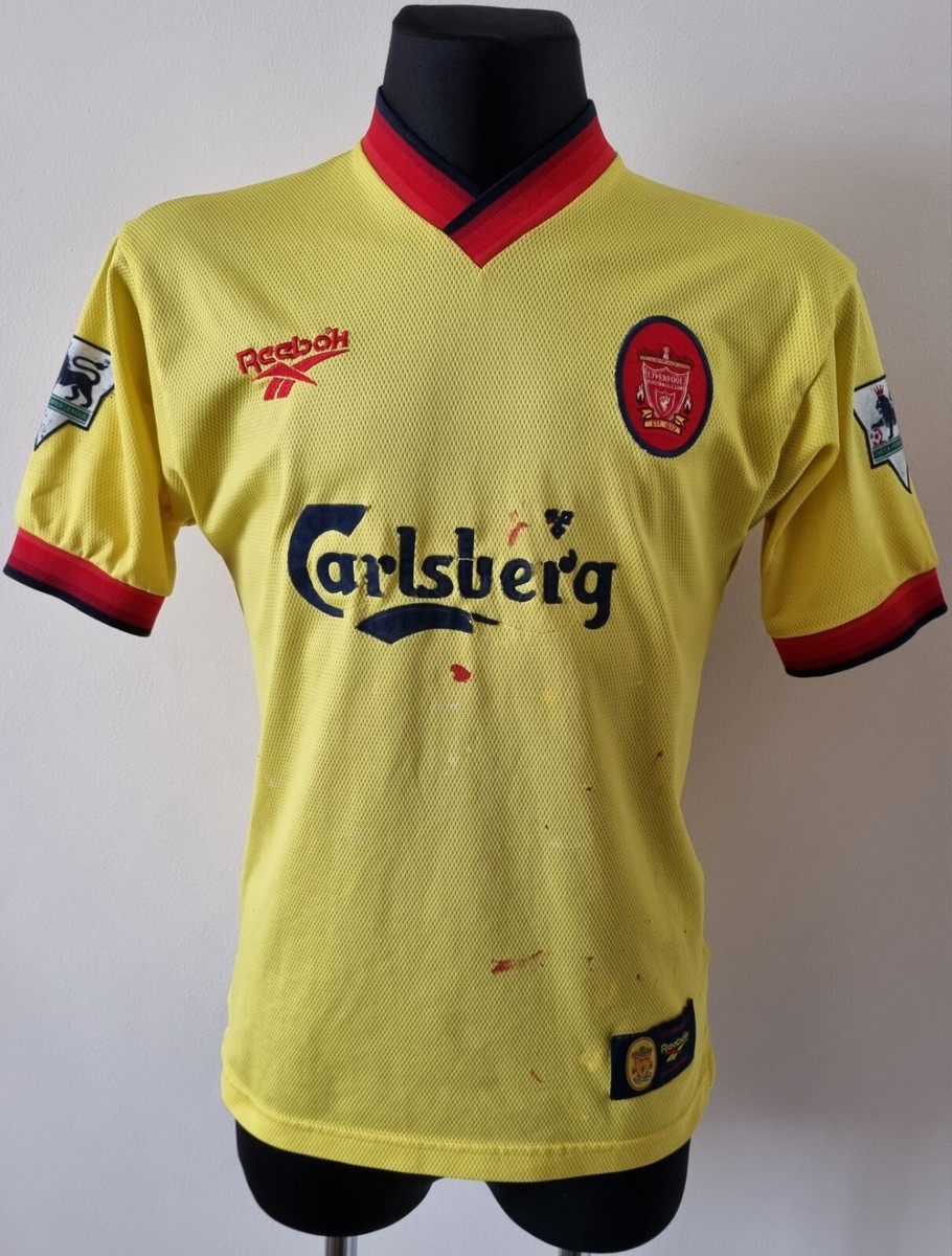 Liverpool 1997 - 1999 Away football Reebok shirt #9 Fowler