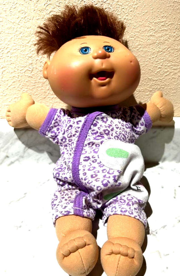 Cabbage Patch Kids 12.5 Inch Brunette Doll with Blue Eyes