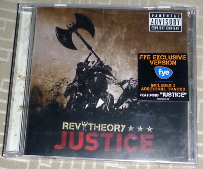 Rev Theory  'Justice' CD Brand New + Bonus Tracks