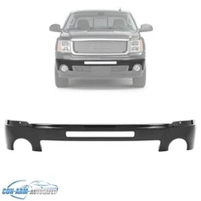 Front Bumper For GMC Sierra 1500 2500HD 3500HD 07-13 Powder Coated Black Steel