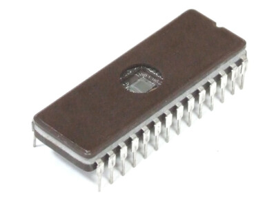 Texas Instruments TMS27C256-10JL 32Kx8-Bit 256K UV-EPROM Memory IC DIP-28-Pin