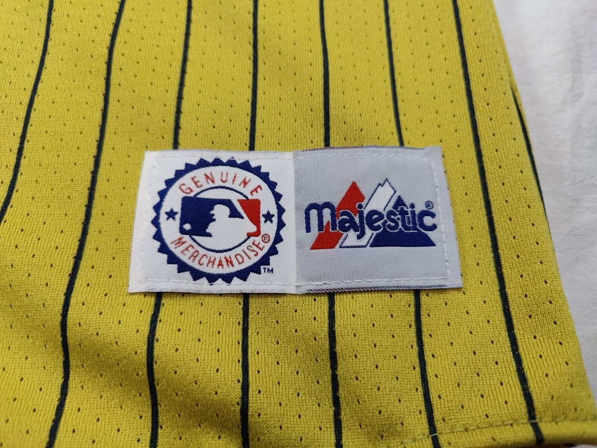 NEW Vtg Majestic RARE New York Yankees Lime Neon Green Baseball