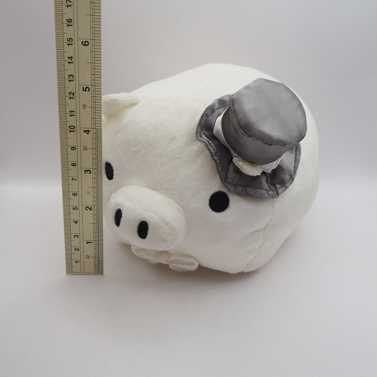 Monokuro Boo White Pig D1202C Hat San-x Plush 7