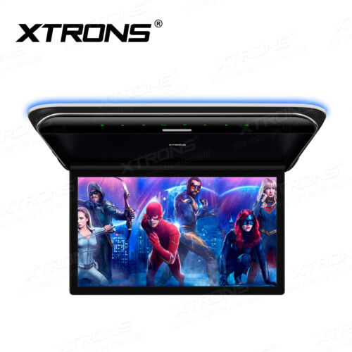 19.5" Flip Down Car Roof Monitor Ceiling Overhead HD TFT Screen 1080P USB HDMI - Picture 8 of 12