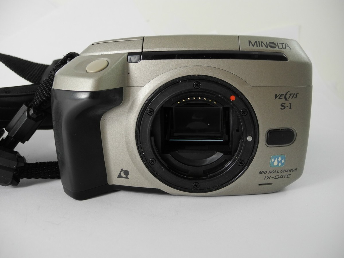 Minolta Vectis S-1 APS SLR Film Camera Body | eBay