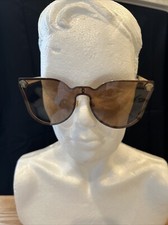 versace sunglasses women 140-61-18-140 Brown Gold Tone Medusa