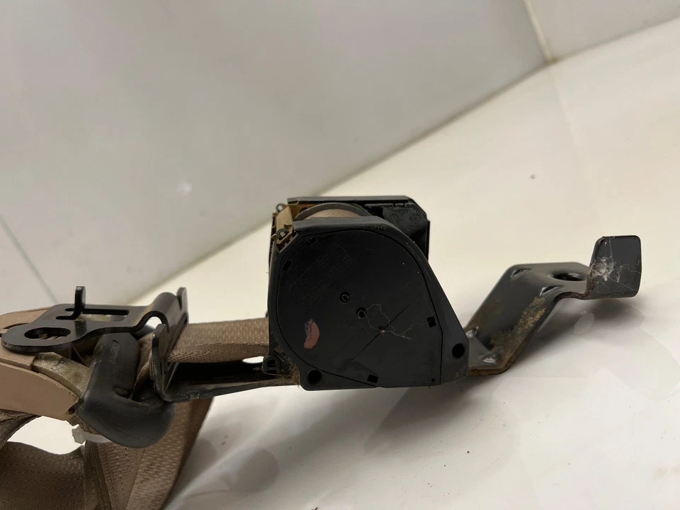 01 02 Ford Explorer Sport Trac cinturón de seguridad delantero retractor lado del pasajero derecho bronceado Foto 4 de 4