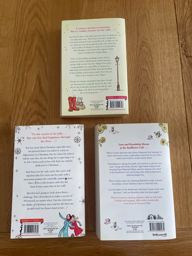 Milly Johnson-it's raining men,a winter flame,afternoon tea.books - Bild 2 von 2