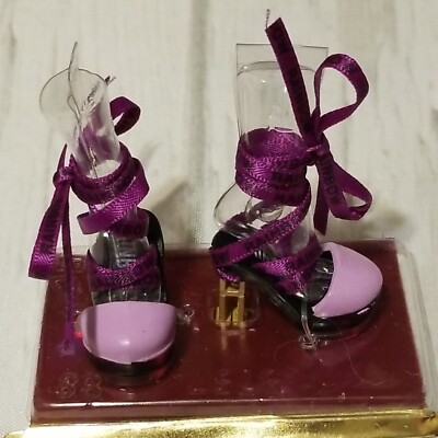 MGA Series 3 Rainbow High EMI VANDA Ribbon Tie Heels Replacement Shoes ONLY