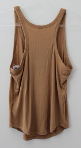 Old Navy Womens UltraLite Rib-Knit Racerback Tank Top Tan Size L NWT - Picture 3 of 5