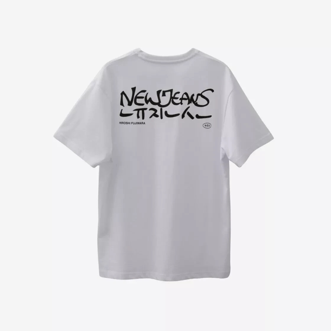 NewJeans x Hiroshi Fujiwara T-Shirt White Ver. 2 BUNNIESCAMP
