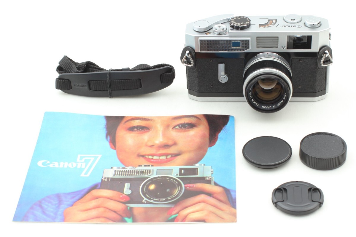 フィルムカメラ Canon Model 7 50mm f/1.8 L39 #139 MINT w
