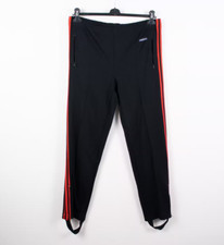 Adidas 70s Vintage Rare Black/Red Striped pants tracksuit 1970s