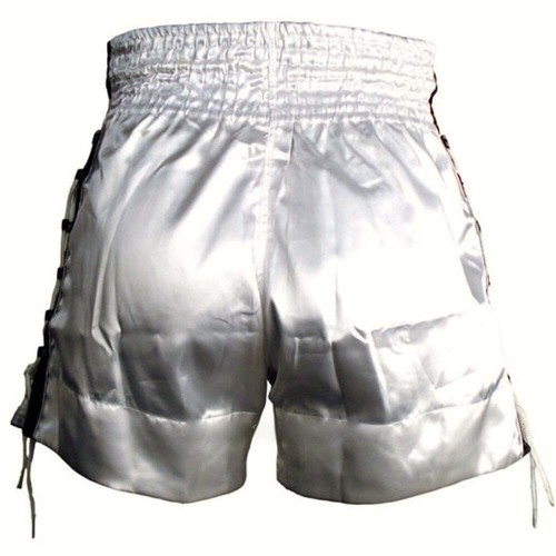 Pantalones cortos de kickboxing Fairtex ""ENCAJE BLANCO"" Muay Thai - BS0604 - Imagen 2 de 8