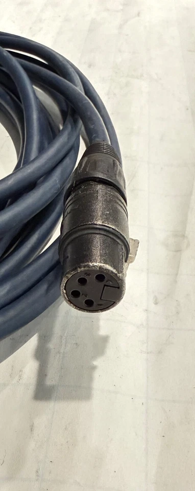 4-Pin Male to 4-Pin Female XLR Power / Extension Cable for Arri Sony - 25FT - Image 3 of 3