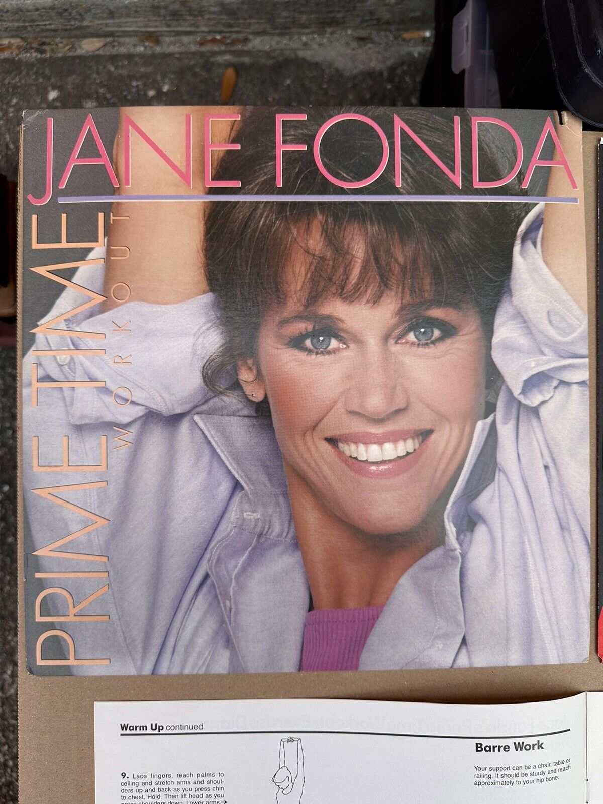 JANE FONDA - Prime Time Workout - Sealed Vinyl LP Record Album